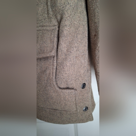 Walls ranch wear brown light wool jacket ranch rodeo large western barncore - Picture 8 of 16